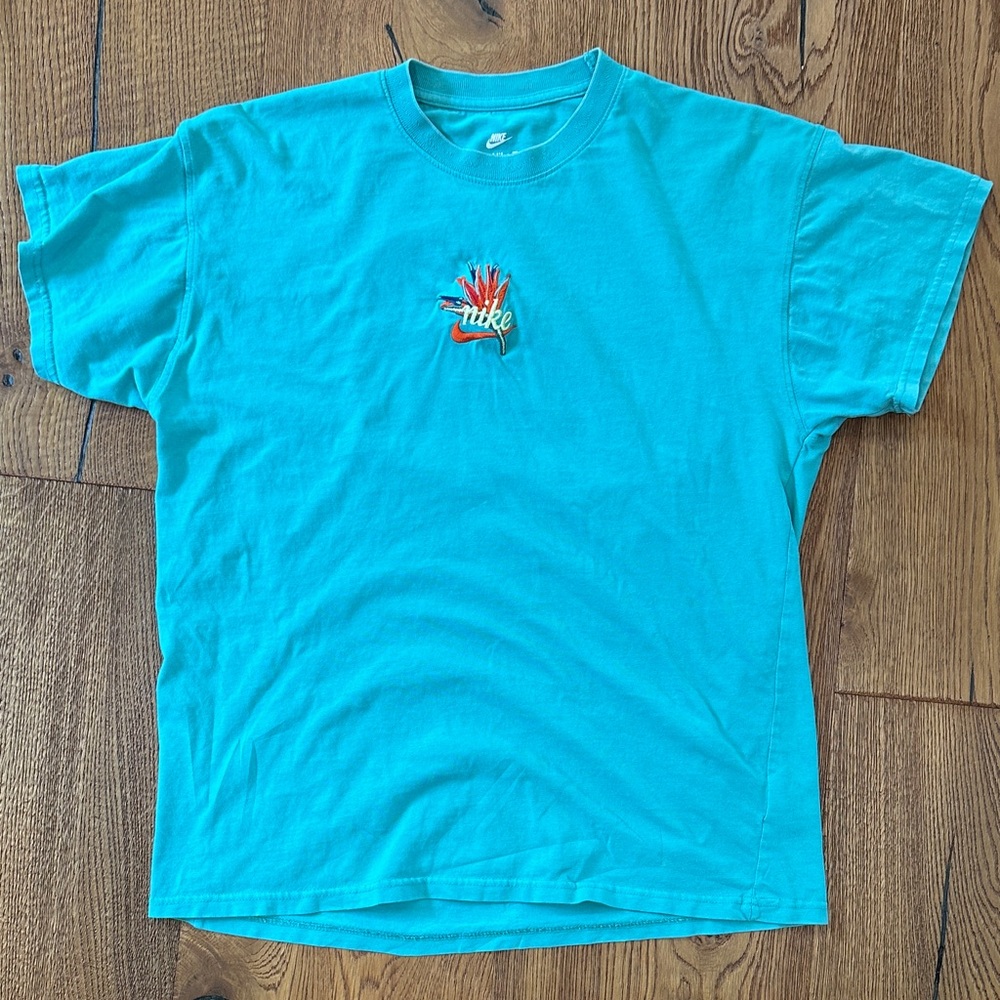 Nike Bowerman Just Do It Teal Short-Sleeve Embroidered Limited Drop